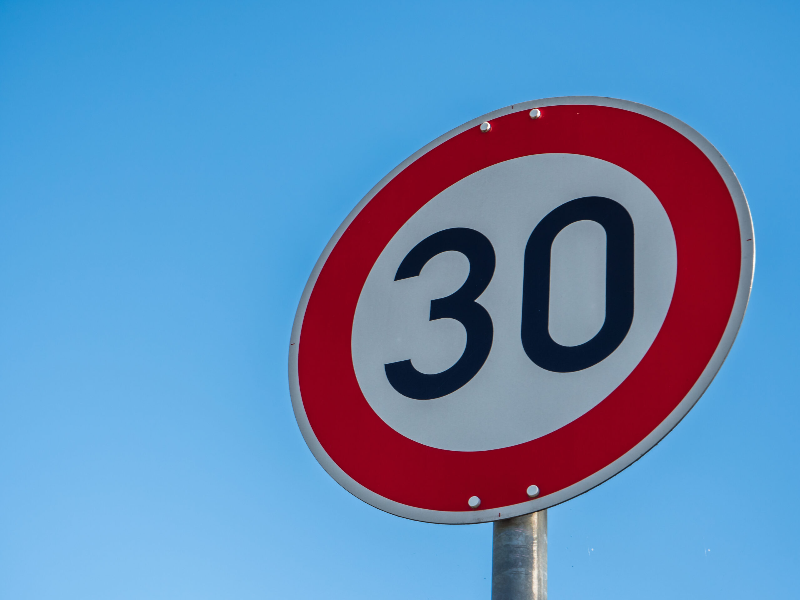 30 Street Sign